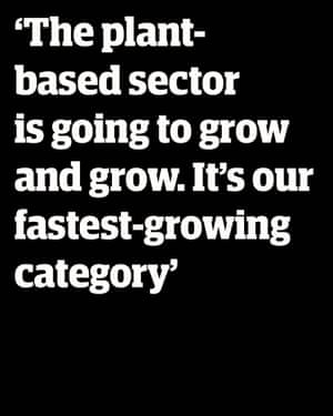 David Lewis, Director de Desarrollo Bakkavor: "El sector de las plantas solo va a crecer y crecer. Esta es la categoría de más rápido crecimiento en la que estamos trabajando. "