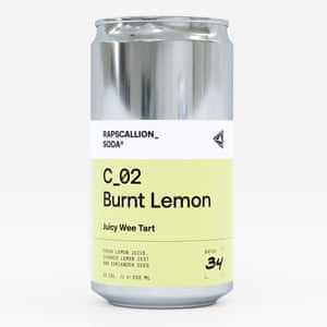 Soda de rapscallion C 02 Limón quemado