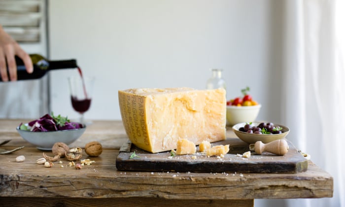 Parmigiano Reggiano: maridajes de comida y vino que exhiben queso italiano |  El único parmesano